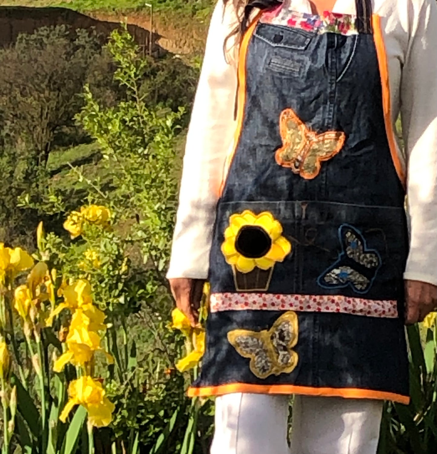 Delantales Upcycling Jeans