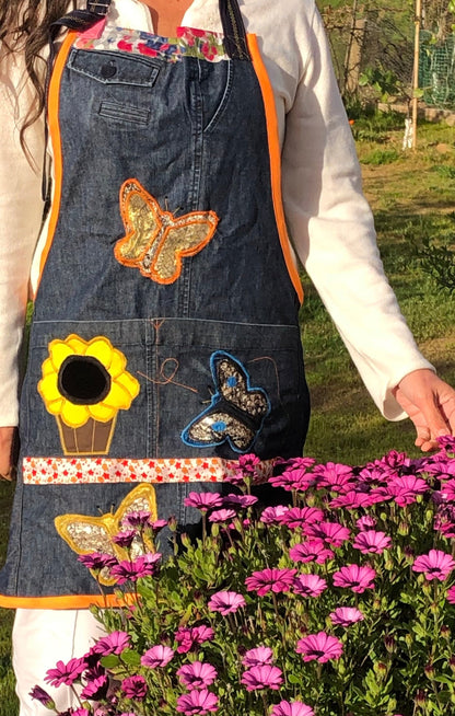 Delantales Upcycling Jeans