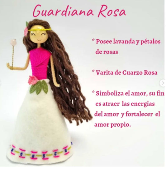 Guardiana Rosa: Protectora del Amor infinito y la apertura del corazón